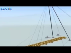 Çelik İçten Asılı Gin direği Kule İnşaatı ve Tasarımı için