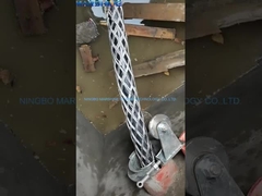 Erkek 2 Pin Geçici Eklemler Bağlayıcı Alüminyum Terminallerle Tel Ağı Çoraplar